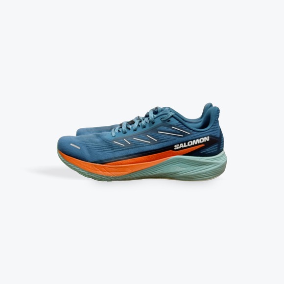 Salomon Other - Salomon Aero Blade 2‎ Men's Blue Orange Running Shoes Art 475724 Size 13